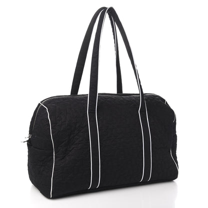 Givenchy Nylon Quilted Stars Diaper Bag Black 2 of 8