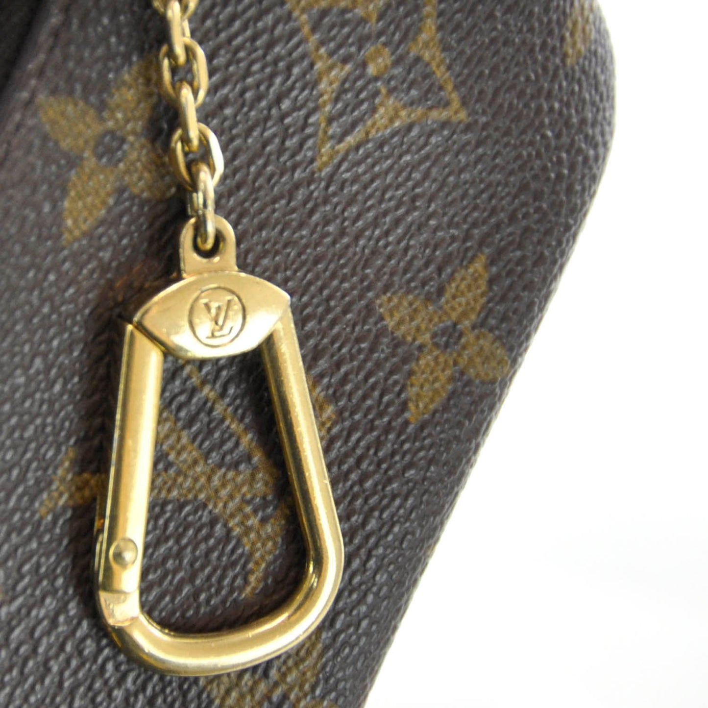 Monogram Key Pouch