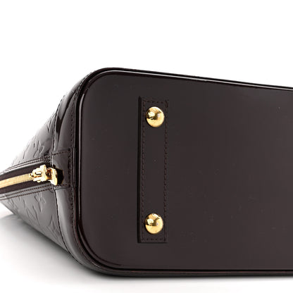 Louis Vuitton Vernis Alma PM Amarante 8 of 10