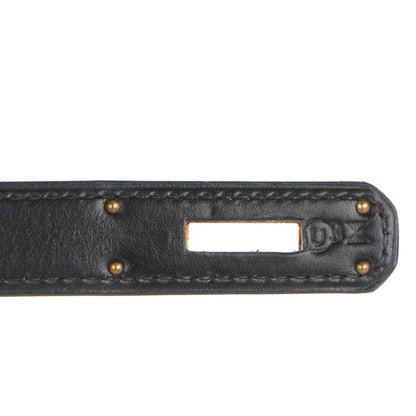 Hermes Box Kelly Retourne 28 Black 6 of 21