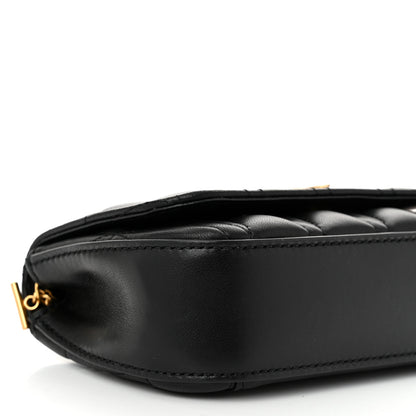 Versace Nappa Quilted Virtus Evening Bag Black 8 of 10