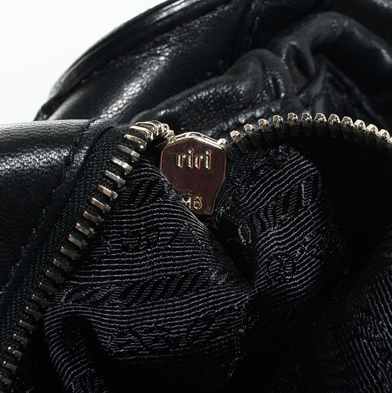 Prada Nappa Gaufre Hobo Black 9 of 10