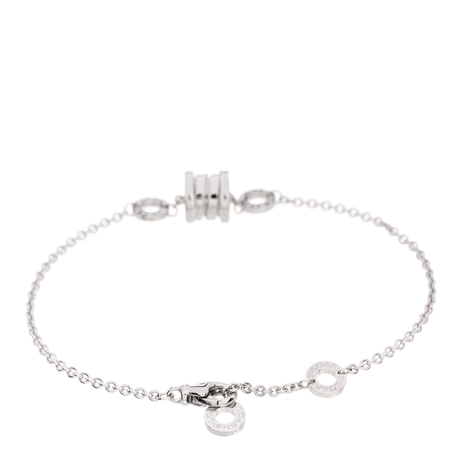 Bulgari 18K White Gold B.Zero1 Bracelet 2 of 3