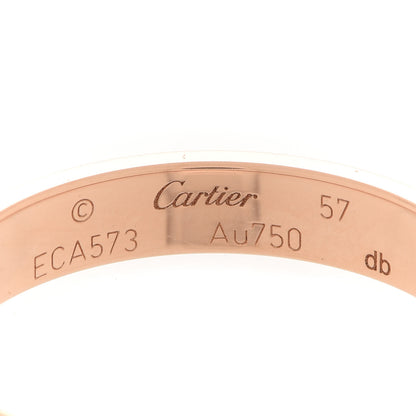 Cartier 18K Pink Gold 3.5mm LOVE Wedding Band Ring 57 8 4 of 4