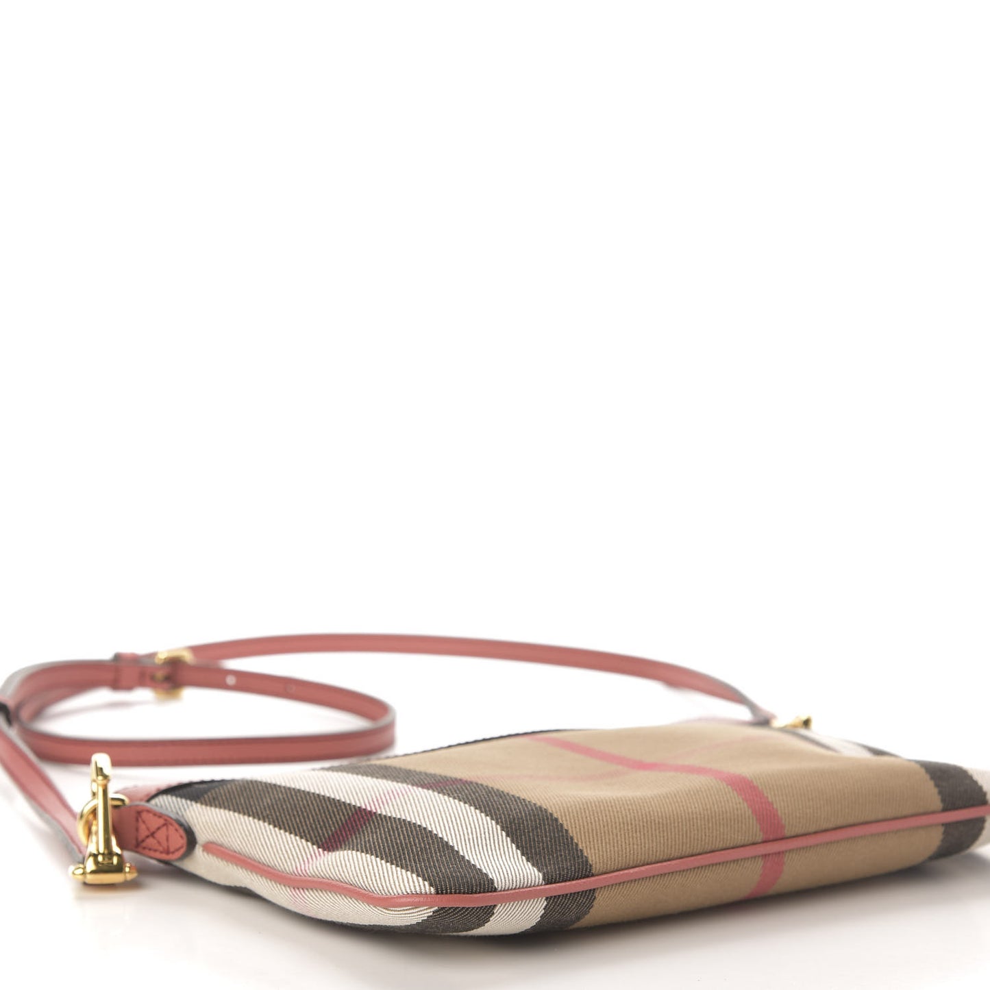 House Check Derby Peyton Crossbody Clutch Bag Pink