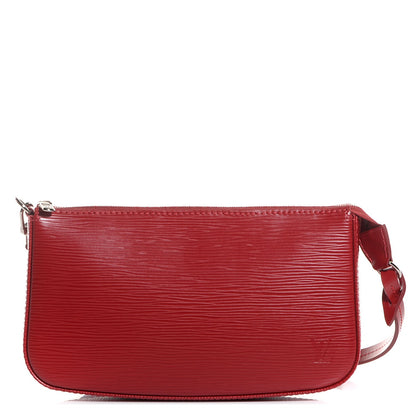 Louis Vuitton Epi Pochette Accessories NM Carmine 1 of 7
