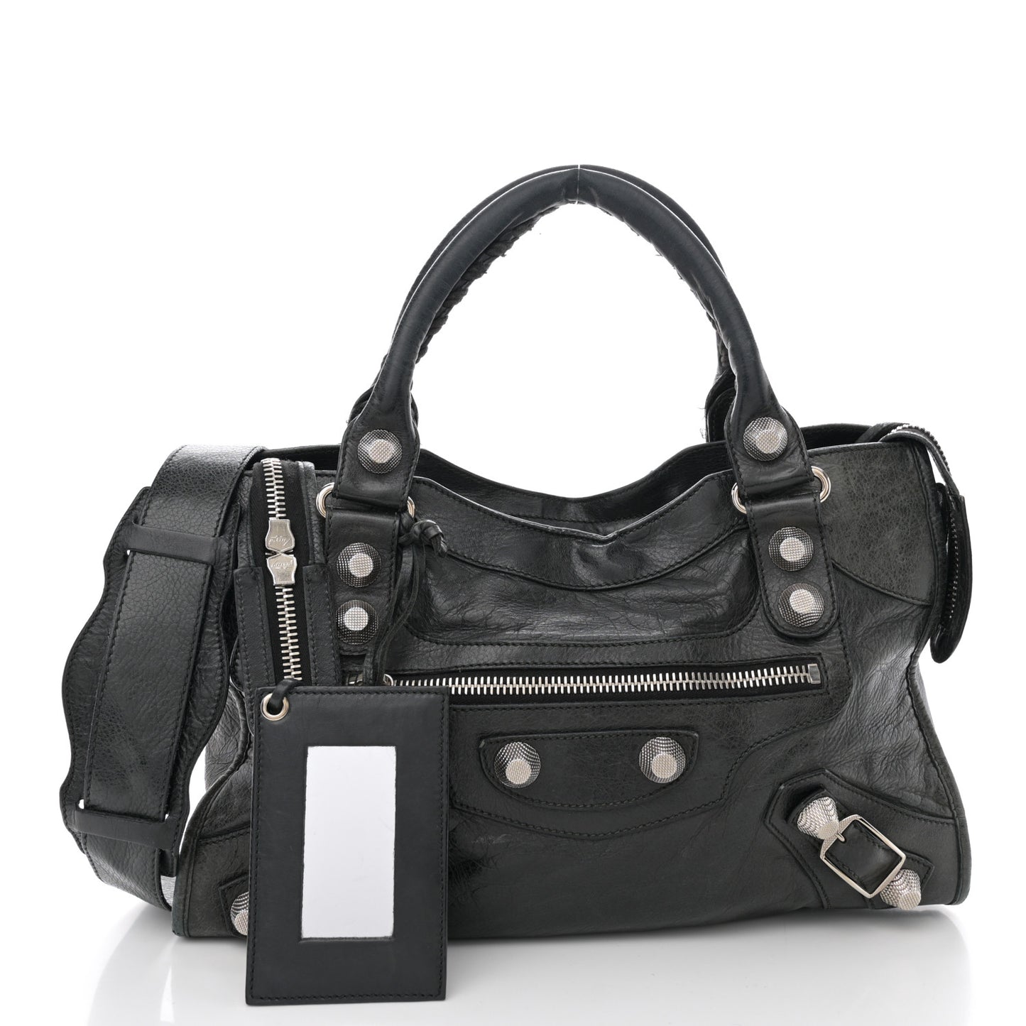 Agneau Giant 21 Silver Hardware City Black