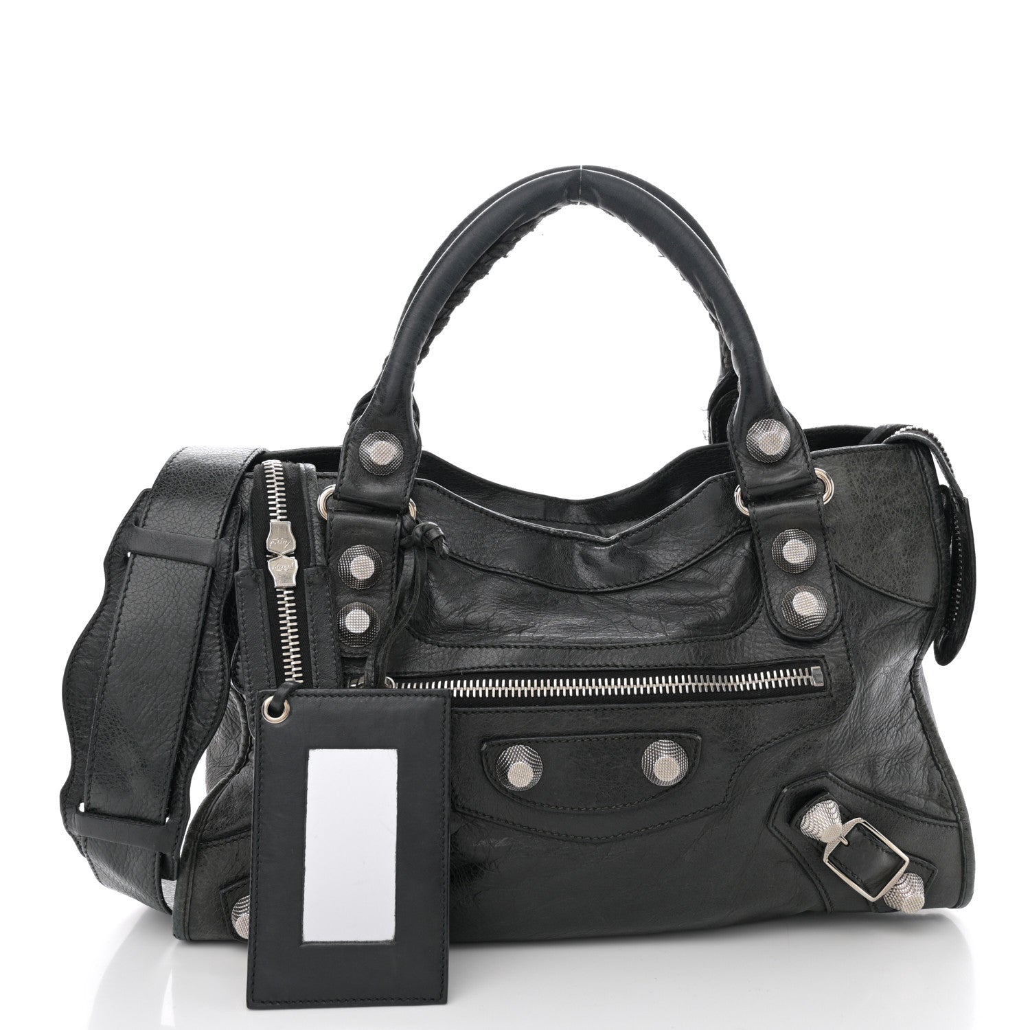 Balenciaga Agneau Giant 21 Silver Hardware City Black 3 of 18