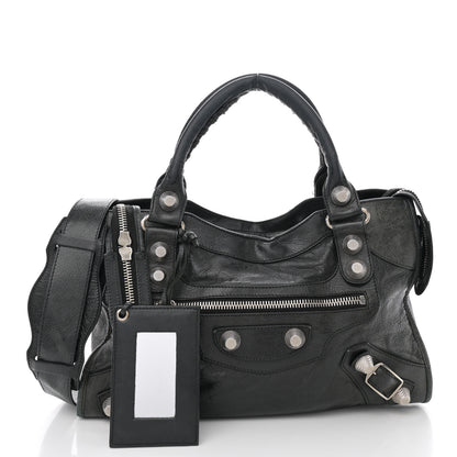 Balenciaga Agneau Giant 21 Silver Hardware City Black 3 of 18