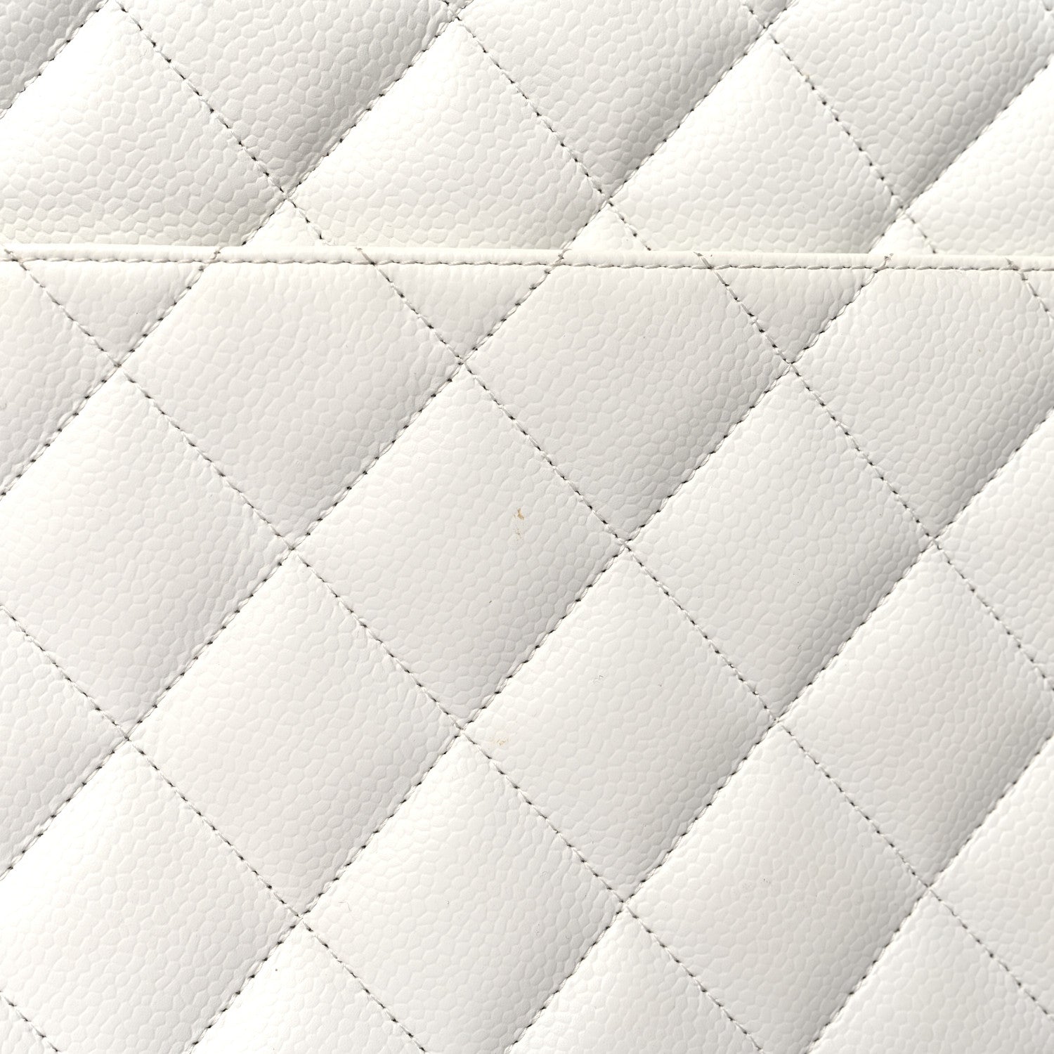 Chanel Caviar Quilted Medallion Tote White 15 of 16
