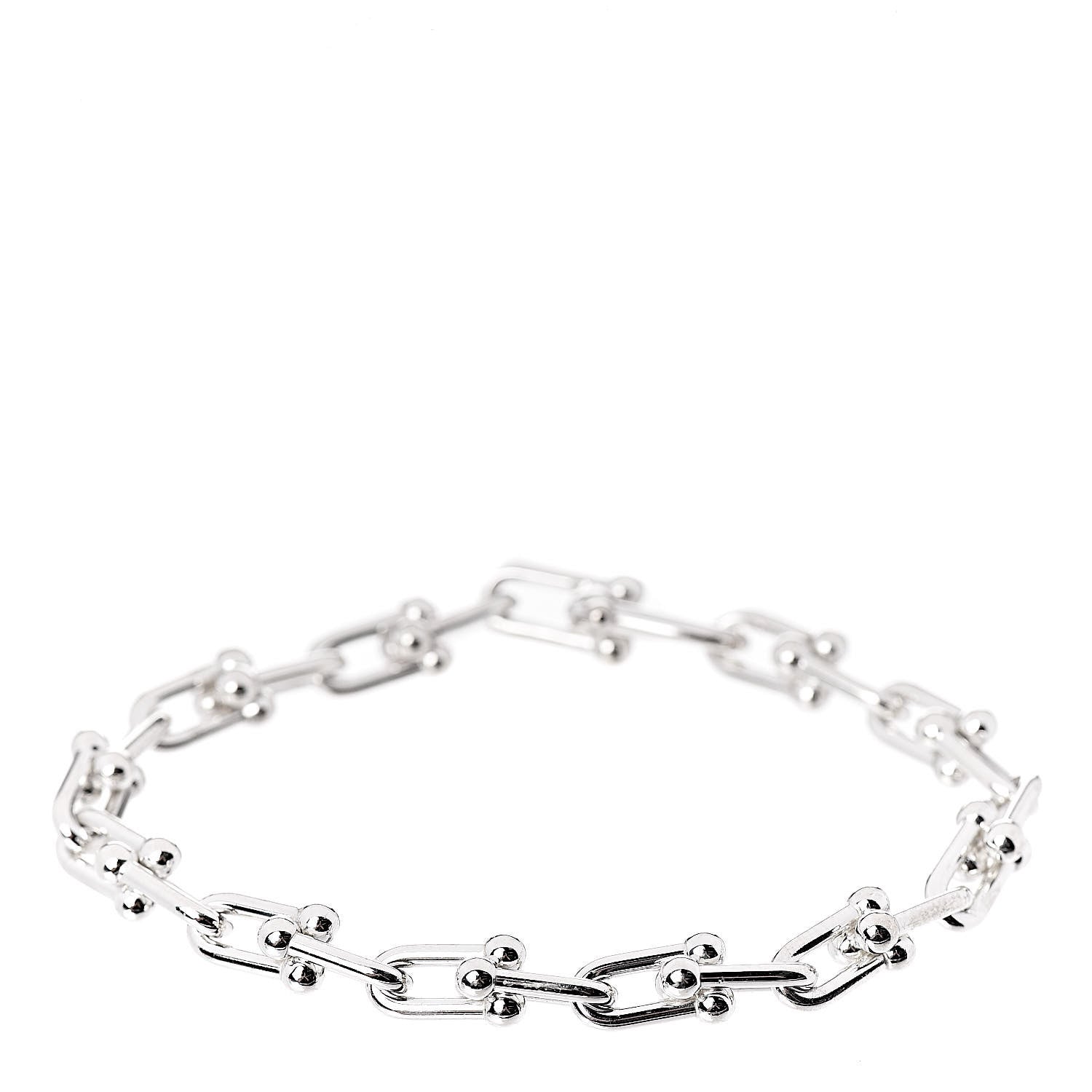 Tiffany Sterling Silver Small HardWear Link Bracelet 1 of 5
