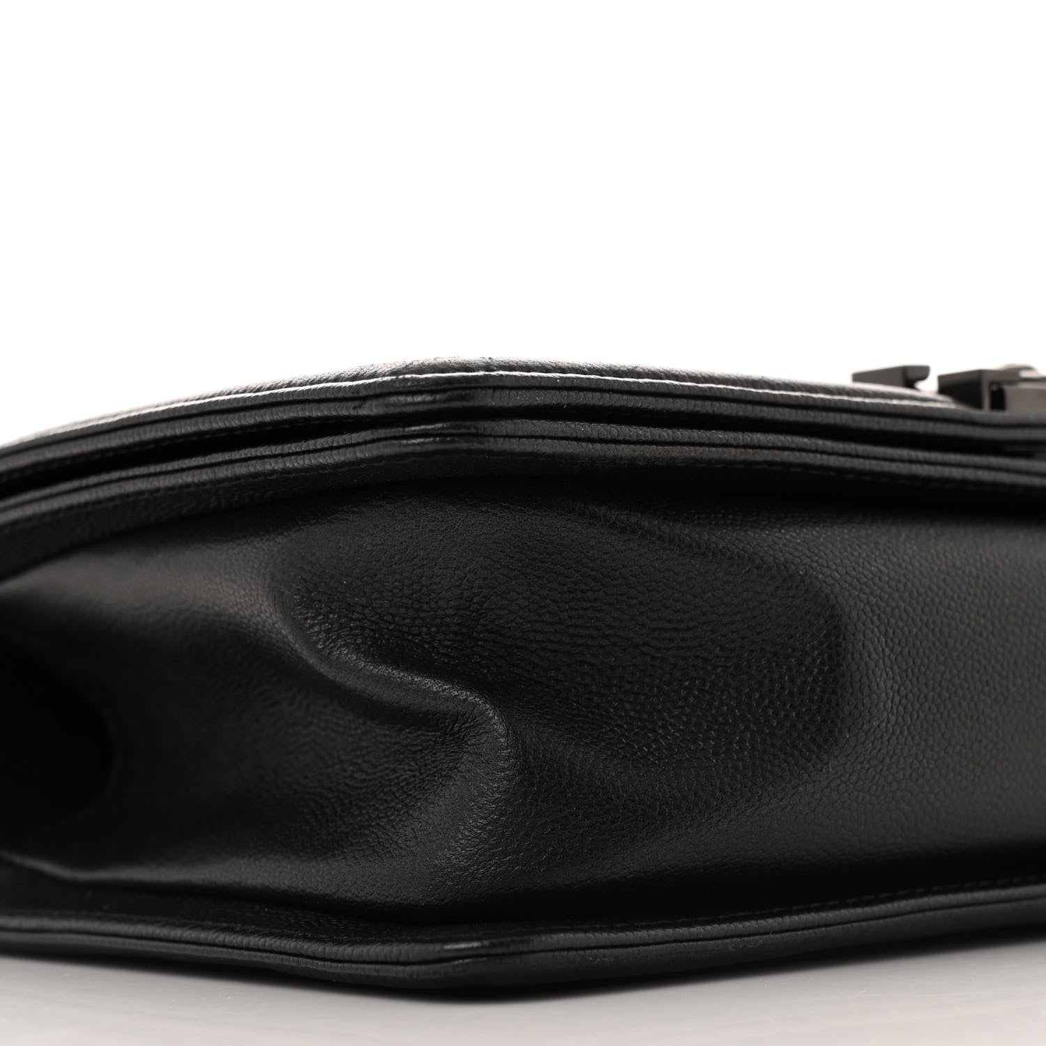 Chanel Caviar Quilted Medium Boy Flap So Black 9 of 13
