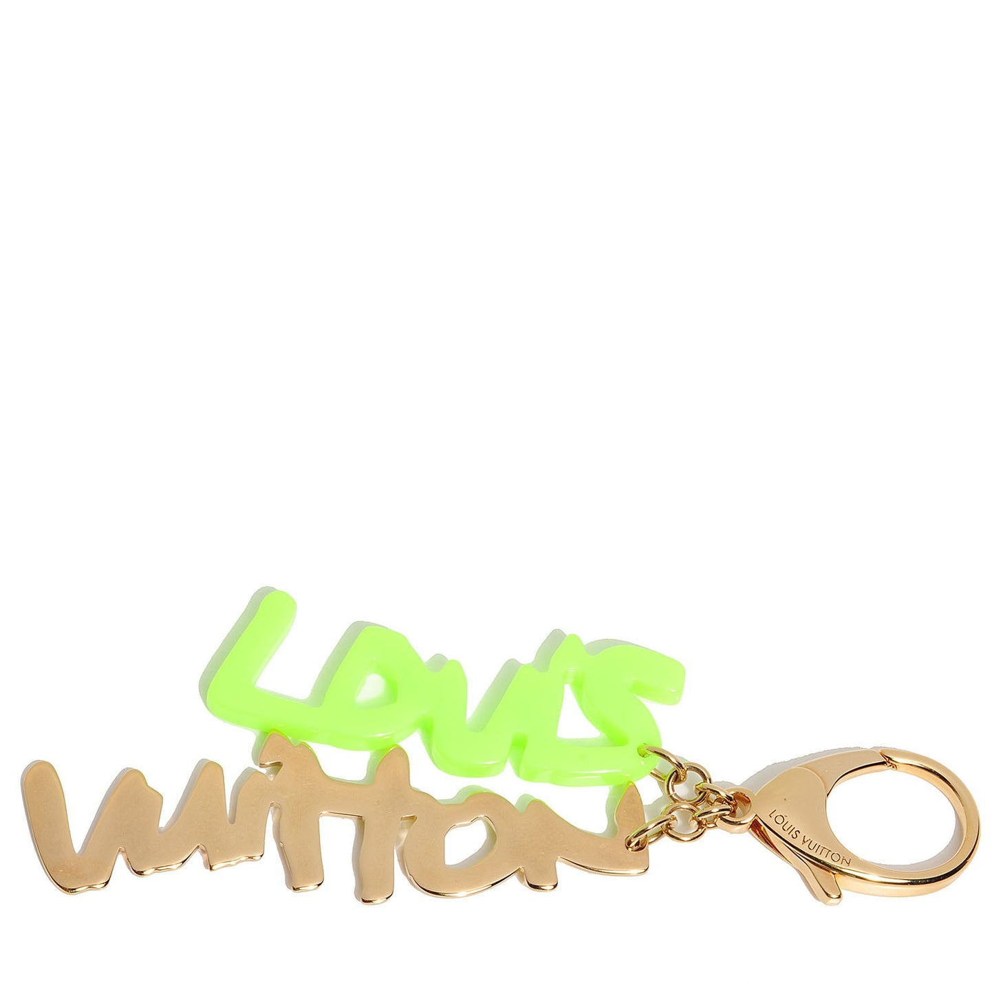 Graffiti Bag Charm Green