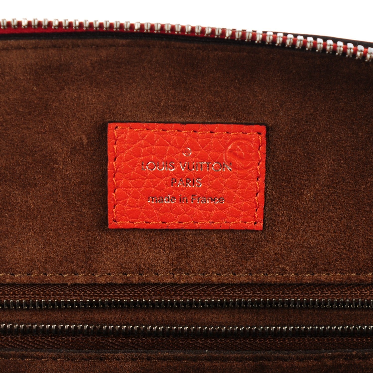 Louis Vuitton Taurillon Alma PM Clementine 6 of 7