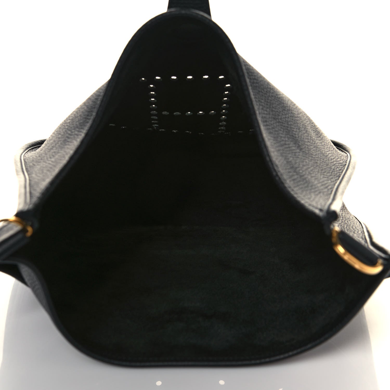 Hermes Taurillon Clemence Evelyne III GM Black 5 of 12