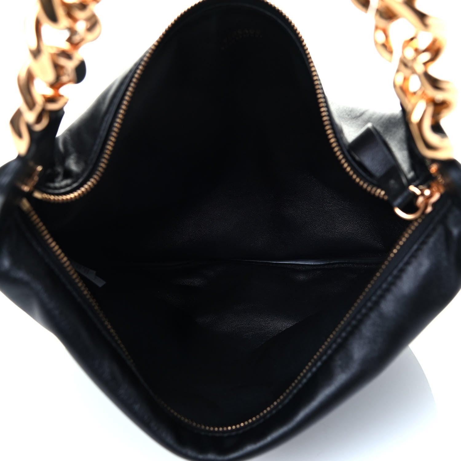 Versace Calfskin La Medusa Hobo Black 4 of 4