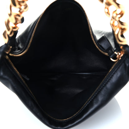 Versace Calfskin La Medusa Hobo Black 4 of 4