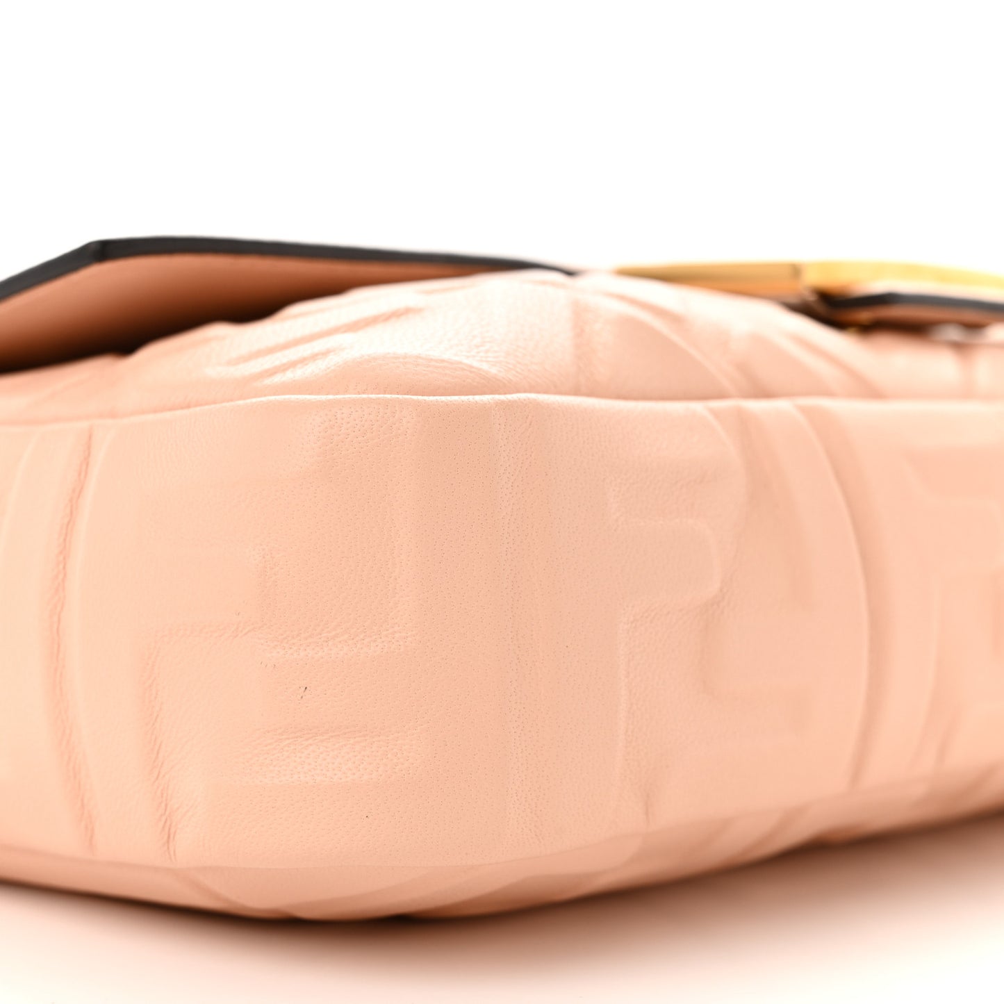 Nappa FF 1974 Embossed Baguette Rosa Quarzo