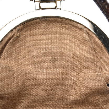 Fendi Zucca Nappa Nuvolata Vitello Tortuga Spy Tobacco Moro 6 of 12