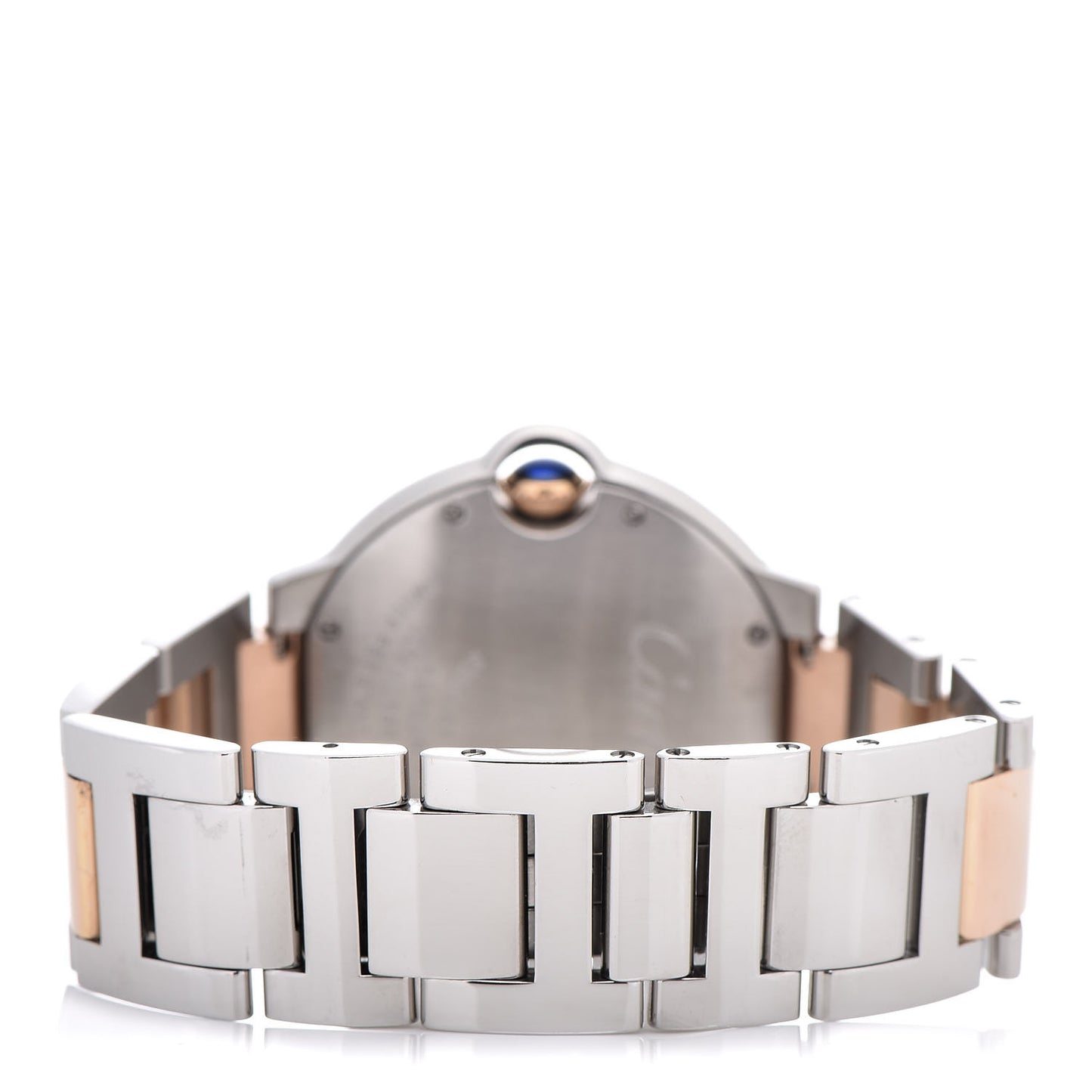 Stainless Steel 18K Pink Gold Diamond 36mm Ballon Bleu De Automatic Watch
