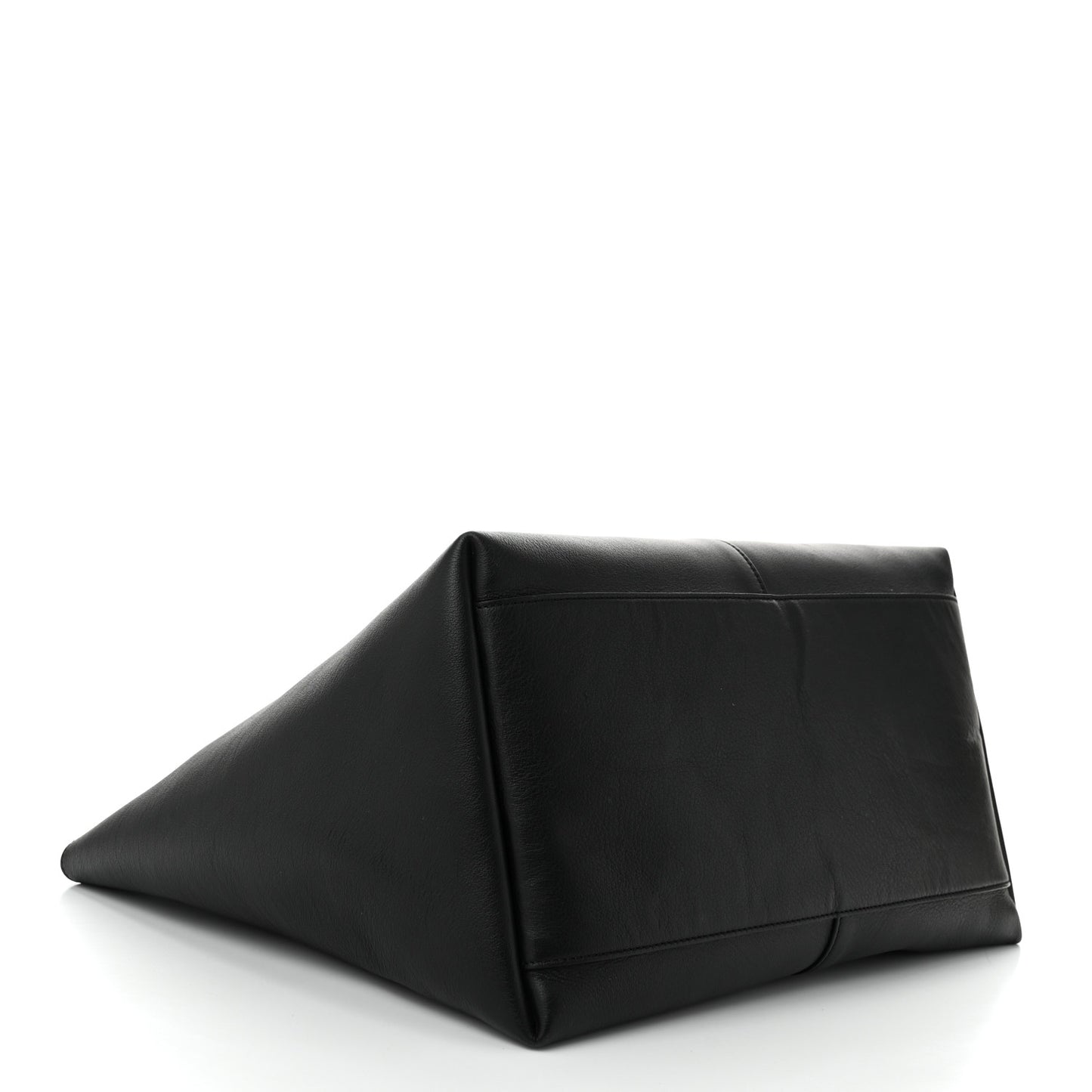 Calfskin Palazzo Tote Black