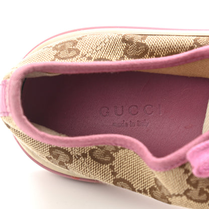 Gucci Monogram Womens Sneakers 37 Pink 7 of 13