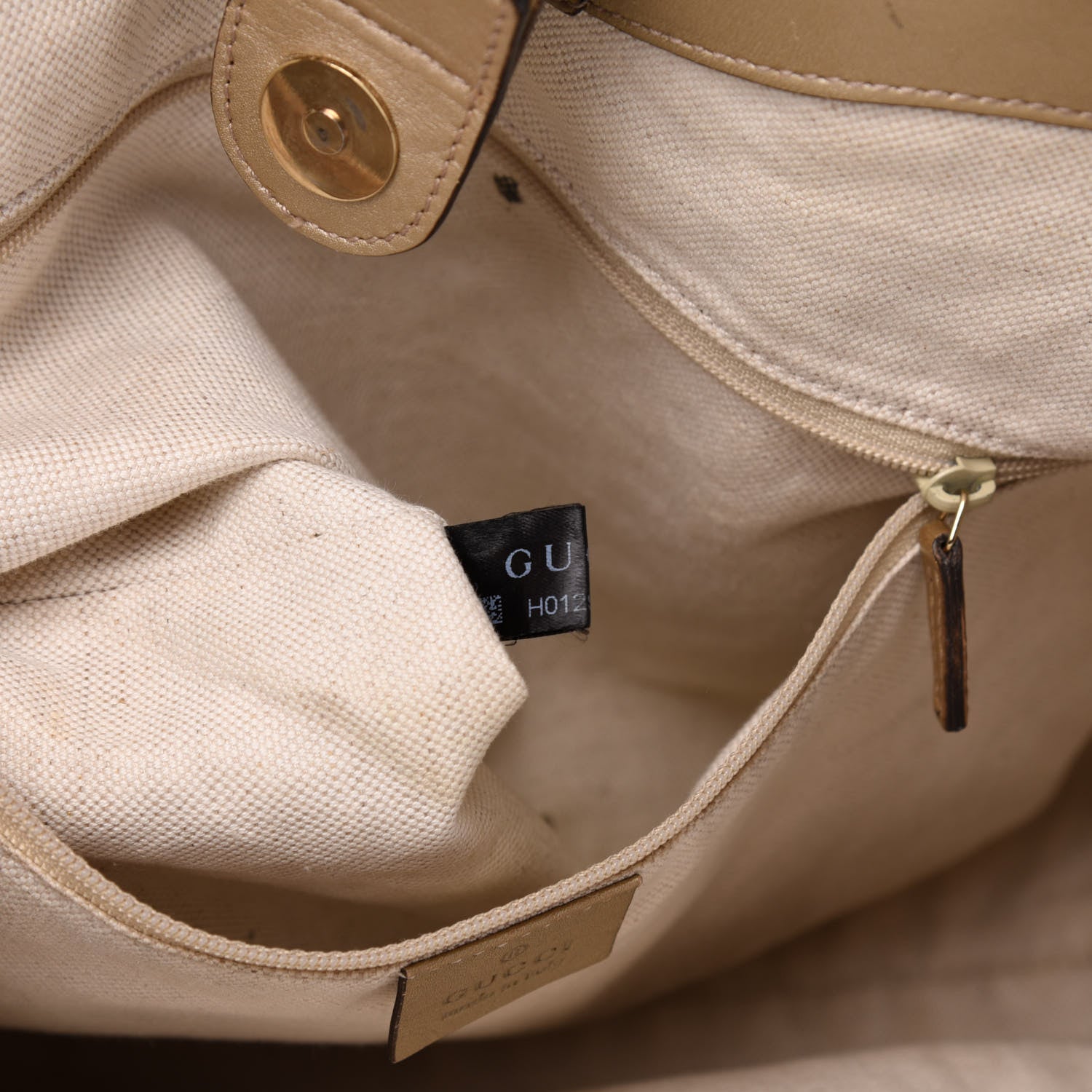 Gucci Monogram Medium Sukey Tote Champagne 9 of 14