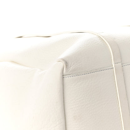 Balenciaga Smooth Calfskin Double Sided Medium Everyday Tote Optic White Black 14 of 19