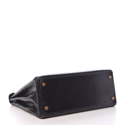 Hermes Box Kelly Retourne 28 Black 4 of 24