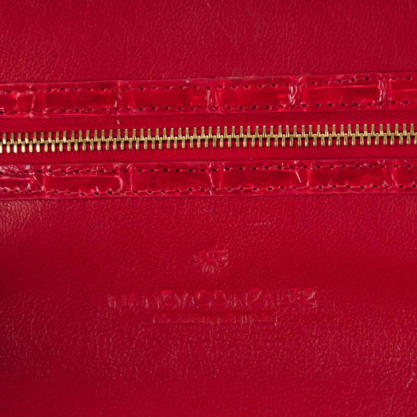 Crocodile Wallet On Chain Red