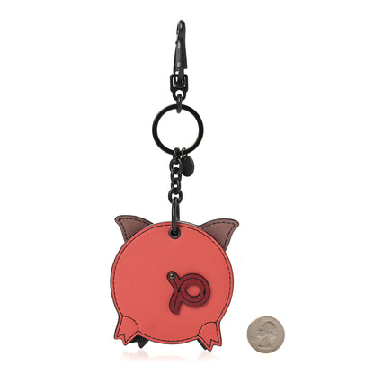 Bottega Veneta Nappa Intrecciato Pig Charm Multicolor 2 of 4