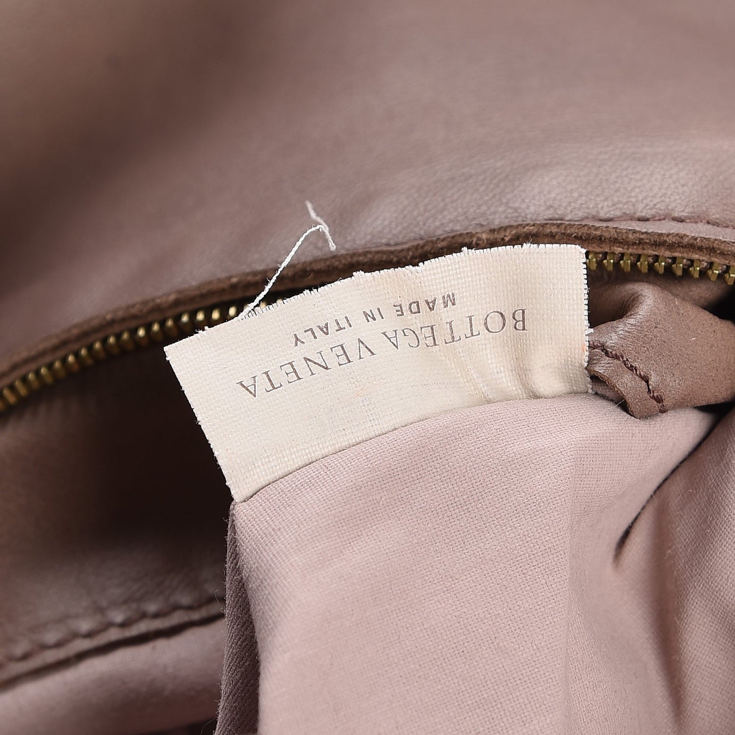 Nappa Intrecciato Satchel Old Petra