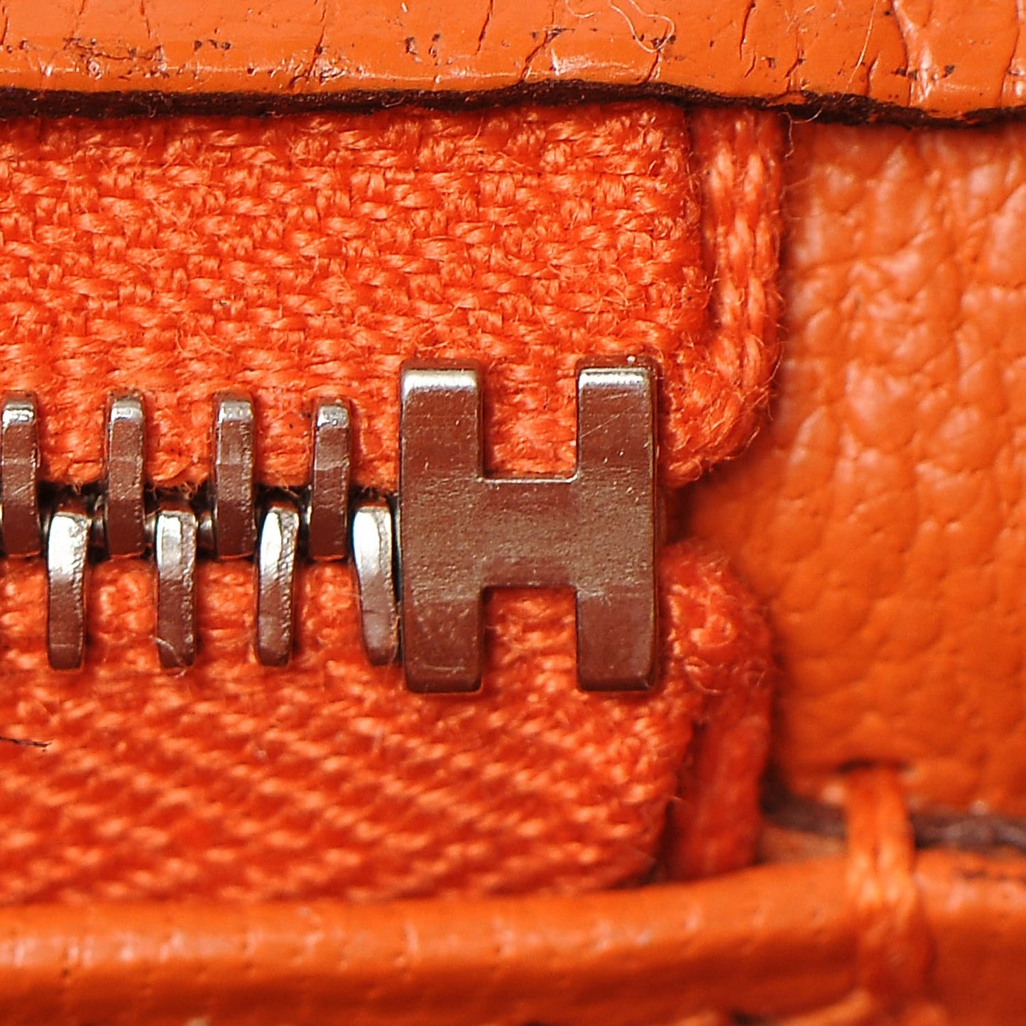 Togo Birkin 35 Orange