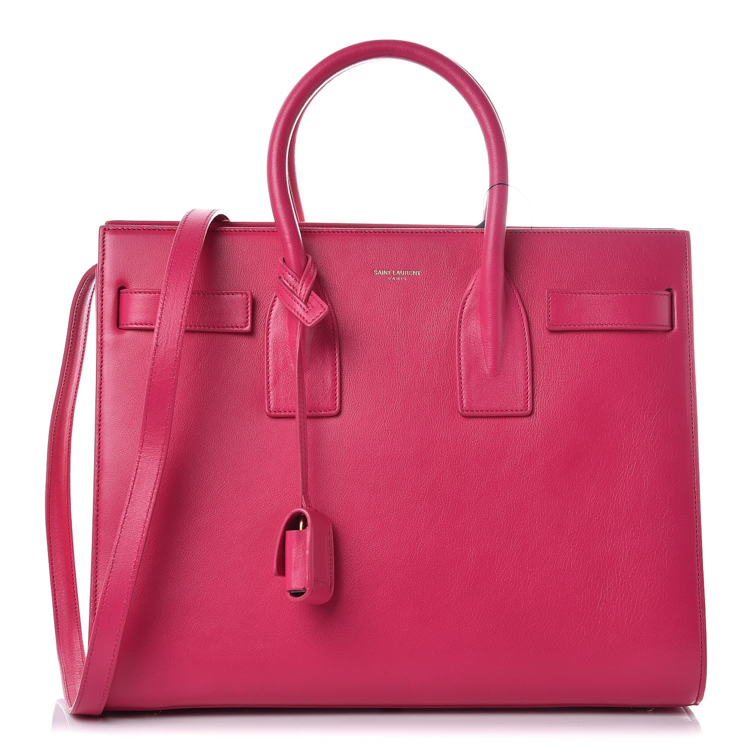 Saint Laurent Calfskin Small Sac De Jour Bubblegum 1 of 8