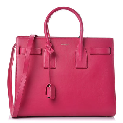 Saint Laurent Calfskin Small Sac De Jour Bubblegum 1 of 8
