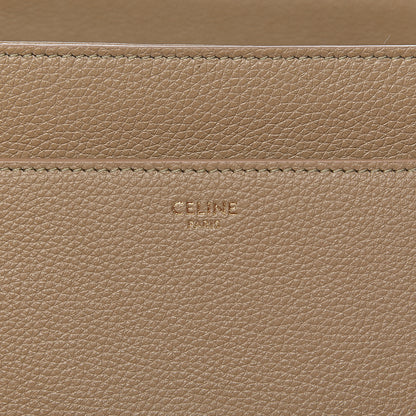 Celine Grained Calfskin Classique 16 Top Handle Bag Beige 6 of 11