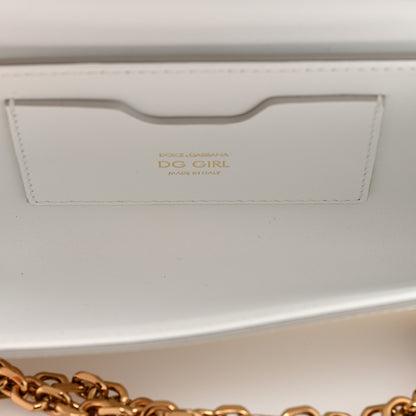 Dolce & Gabbana Nappa DG Girls Phone Shoulder Bag White 5 of 9