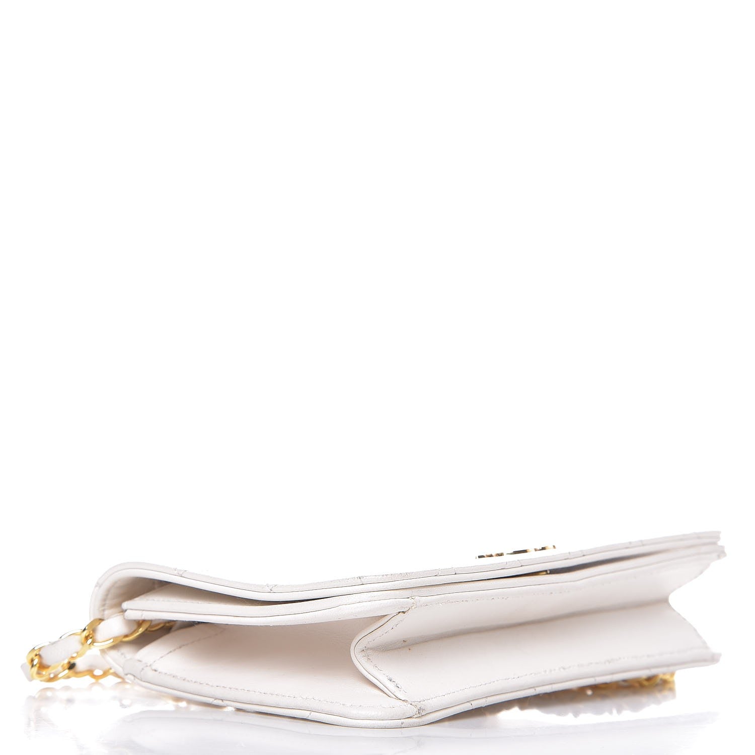 Chanel Lambskin Quilted Mini Flap White 4 of 8