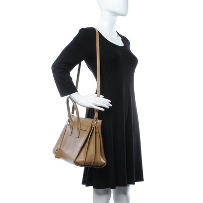 Saint Laurent Calfskin Small Sac De Jour Taupe 2 of 25