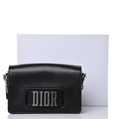 Christian Dior Smooth Calfskin Dio(r)evolution Flap Bag Black 9 of 9