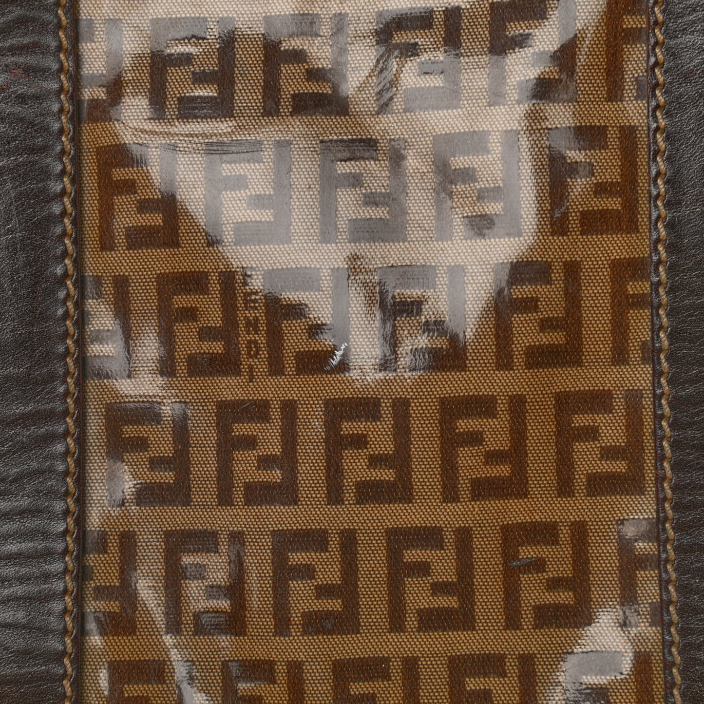 Vinyl Zucchino Tote Tobacco