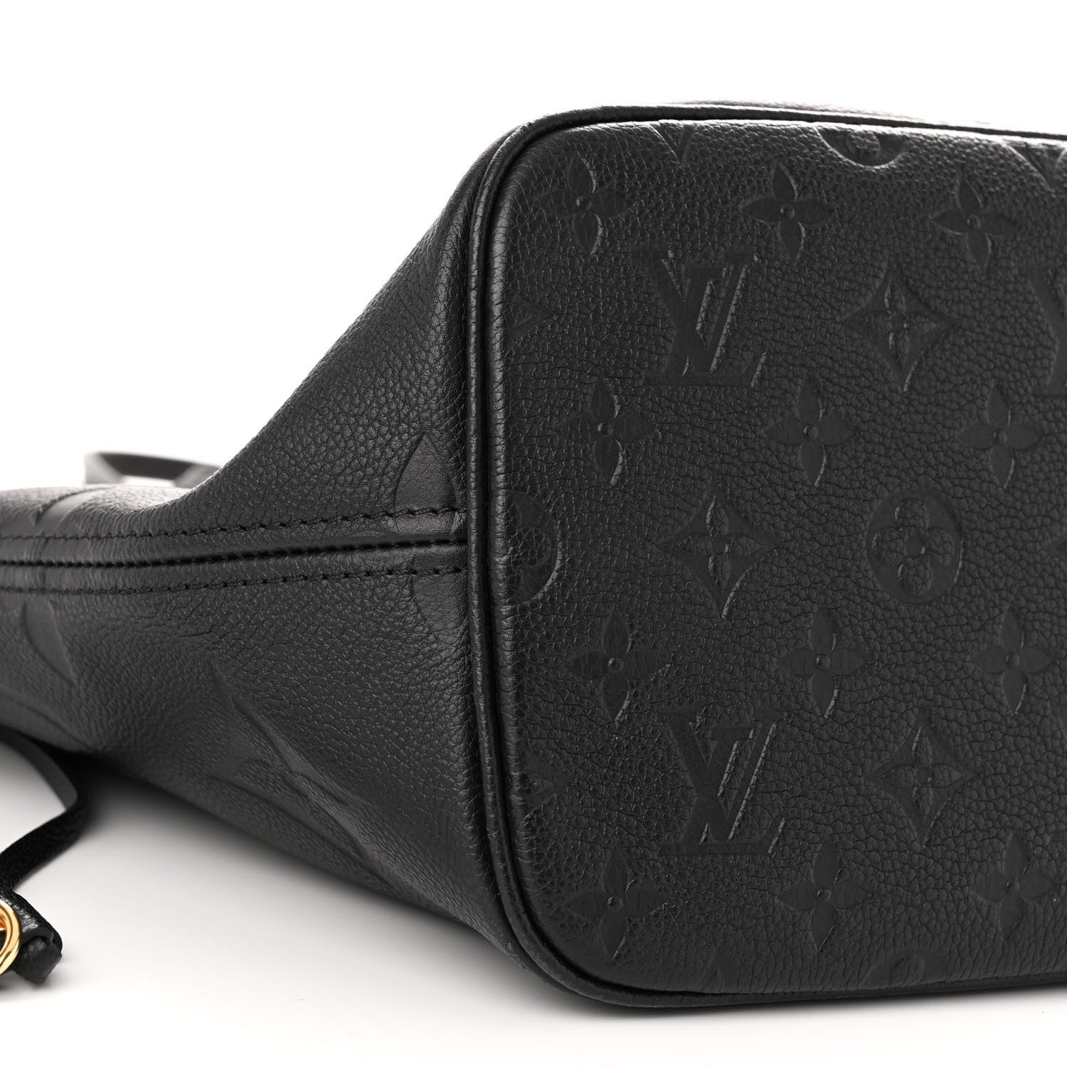 Louis Vuitton Empreinte Monogram Giant Neverfull MM Black 9 of 11