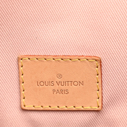 Louis Vuitton Damier Azur Graceful MM Rose Ballerine 5 of 14