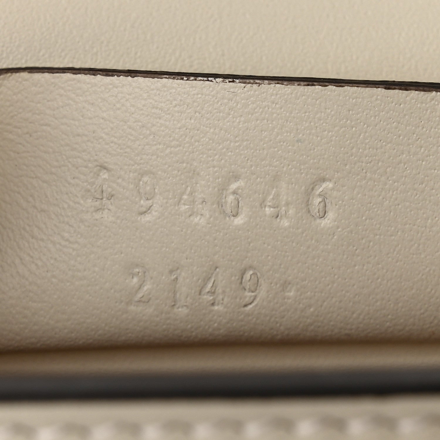 Gucci Calfskin Super Mini Sylvie Chain Shoulder Bag White 7 of 11