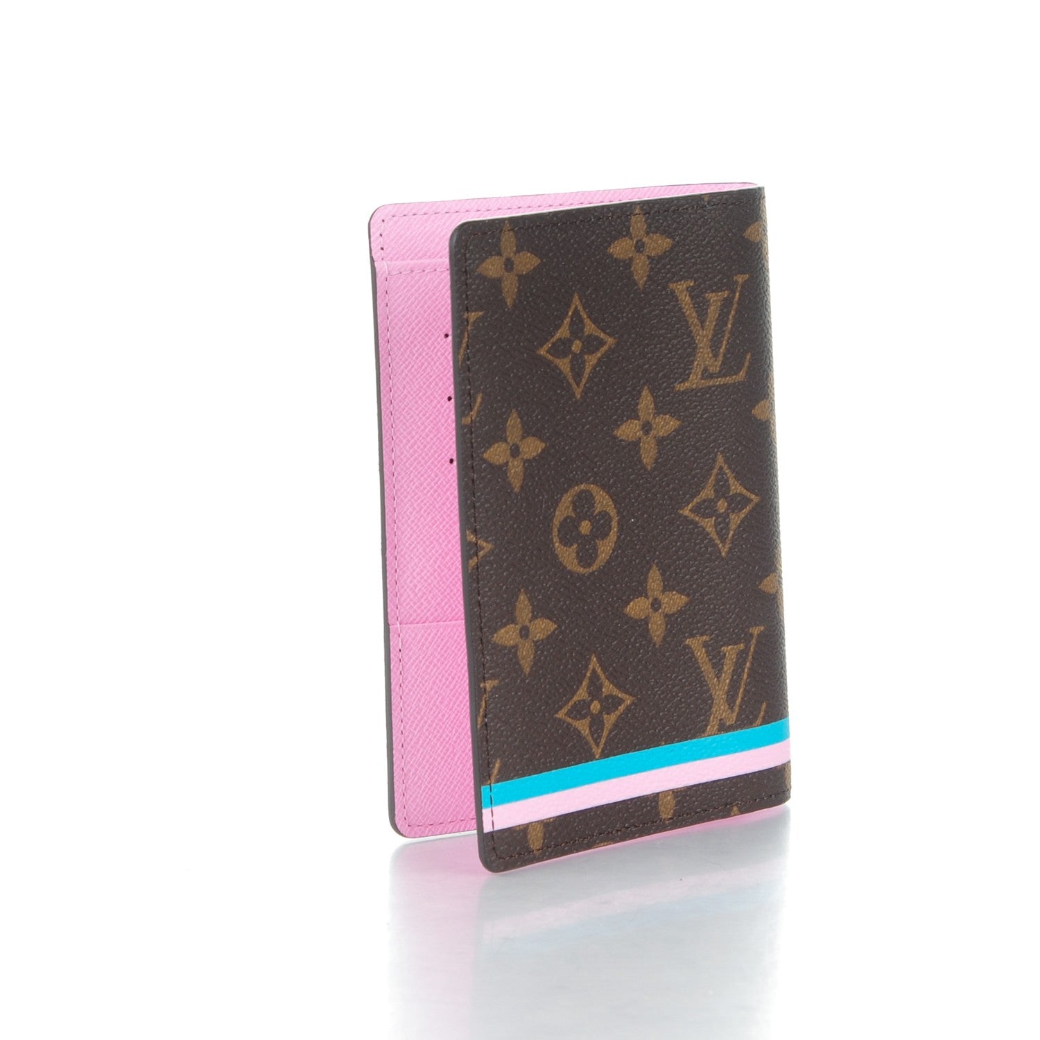 Louis Vuitton Monogram 2016 Christmas Animation Passport Cover Rose Ballerine 3 of 7