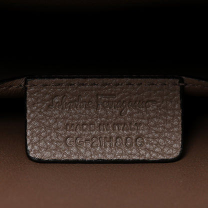 Salvatore Ferragamo Calfskin Small The Studio Crossbody Bag Caraway Seed 9 of 17
