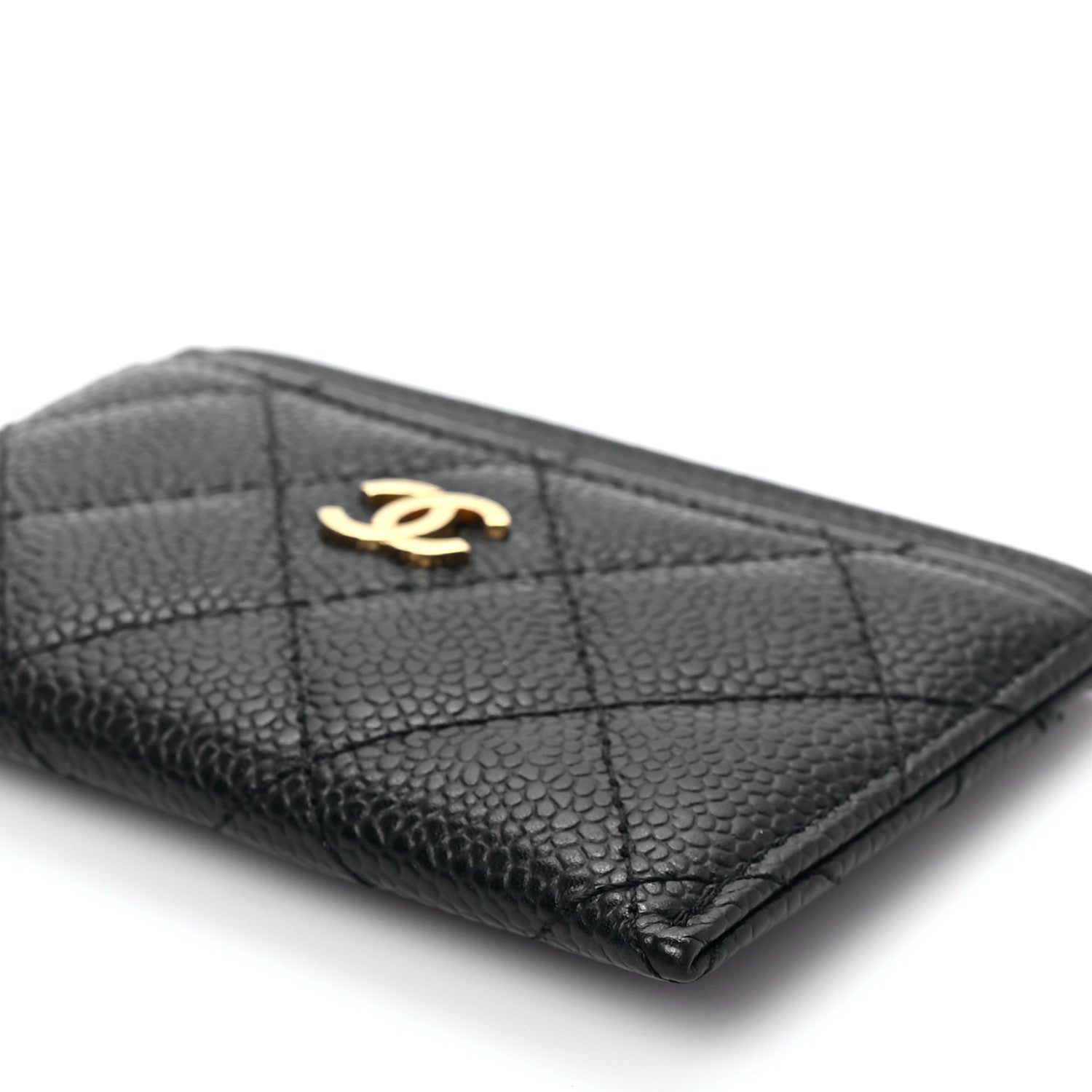 Chanel Caviar Quilted Card Holder Black 9 of 9