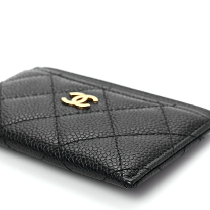 Chanel Caviar Quilted Card Holder Black 9 of 9