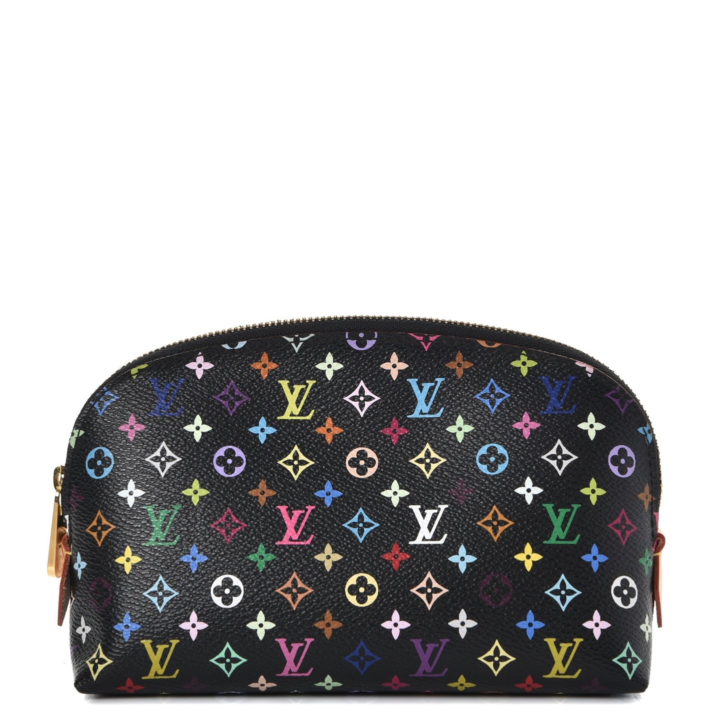 Monogram Multicolor Cosmetic Pouch Black Grenade