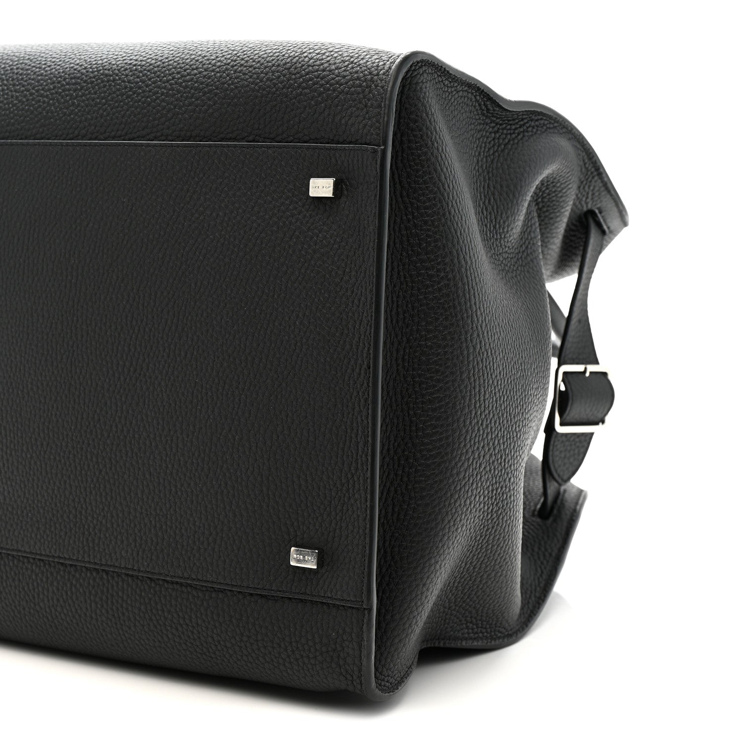 The Row Grained Calfskin Soft Margaux 17 Black 16 of 19